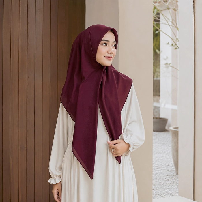 Hijab Paris Japan Ori PARASNYA — katun paris japan original kilau halus